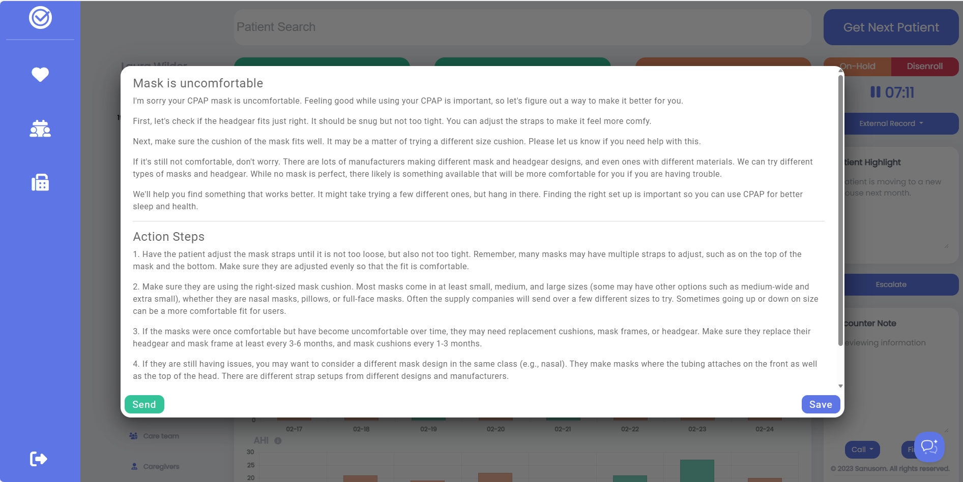 Intervention Suggestion